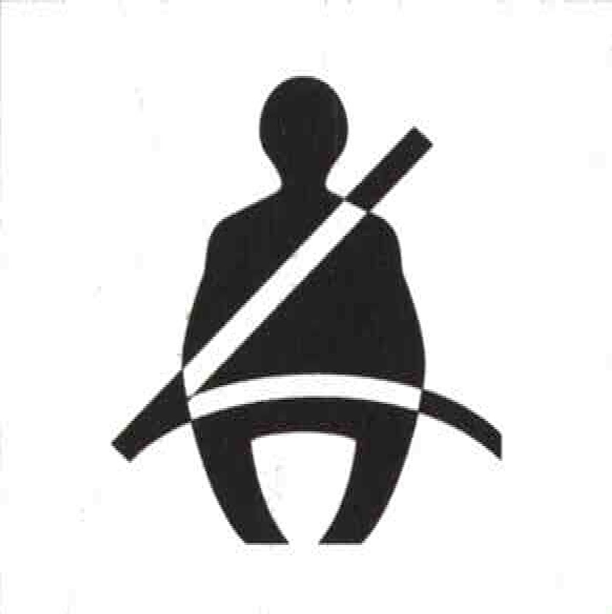 Simbolo: Cinture di sicurezza
