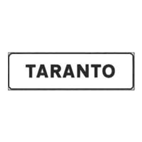 Inizio centro abitato
